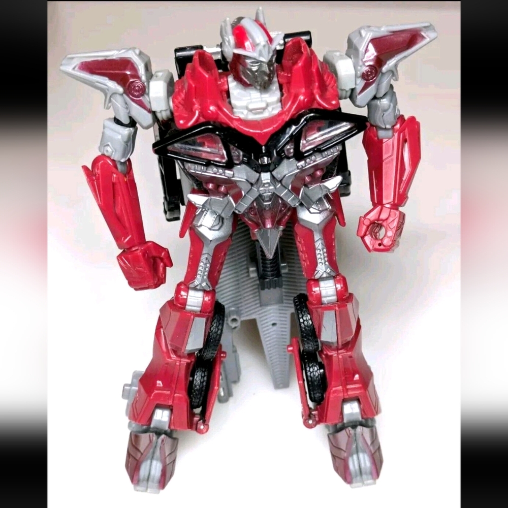 Transformers Sentinel Prime Dark Of The Moon DOTM 2011 Fire & Rescue Incomplete
